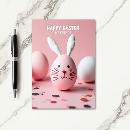 Cute Spring Egg Celebration Card