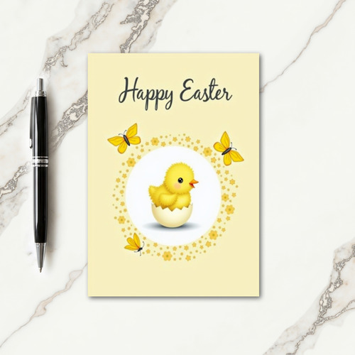 Cute Spring Hatchling Card