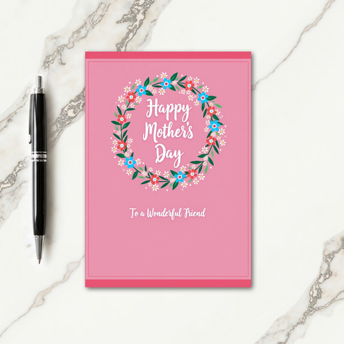 Daisies Mothers Day Friend Card