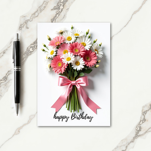 Daisy Birthday Card