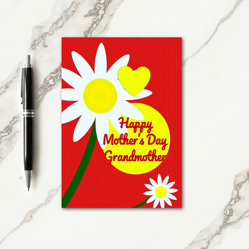 Daisy Bloom Mothers Day Card