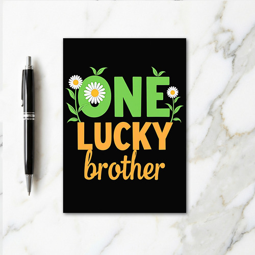 Daisy Brother Greeting Card
