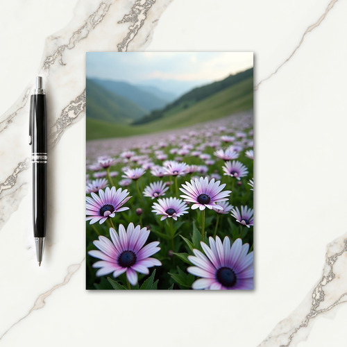 Daisy Hillside Birthday Card