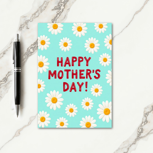 Daisy Mothers Day Card