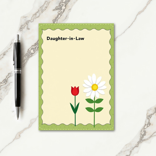 Daisy Mothers Day Design Card