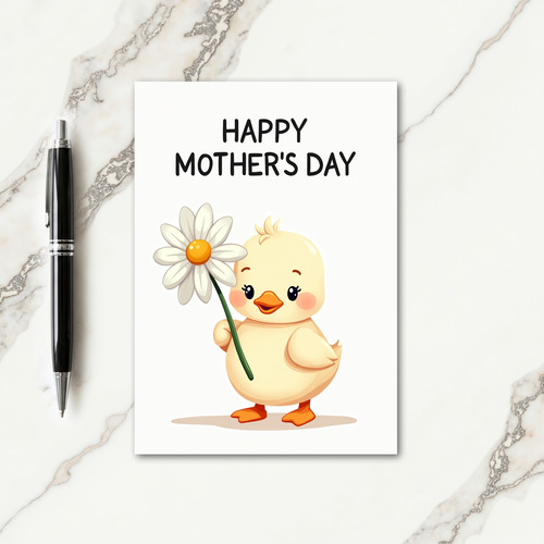 Daisy Offering Mothers Day Card