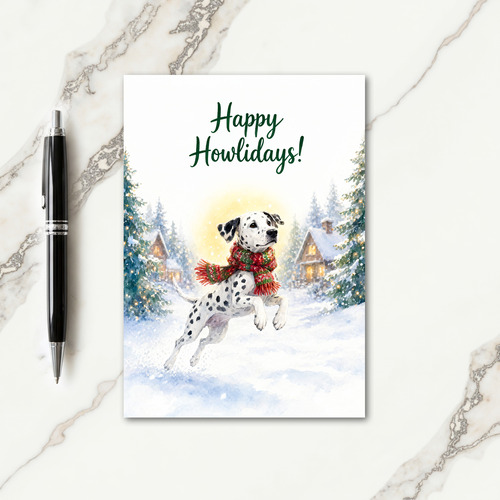 Dalmatian Christmas Cards