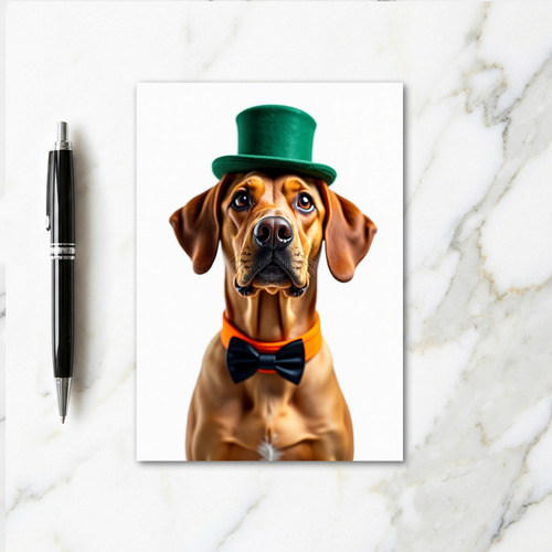 Dapper Dog Holiday Card