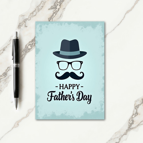 Dapper Fathers Day Face Card