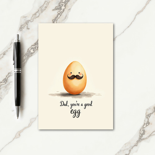 Dapper Fathers Day Figure Card