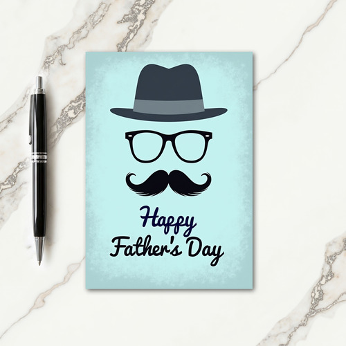 Dapper Fathers Day Graphic Card