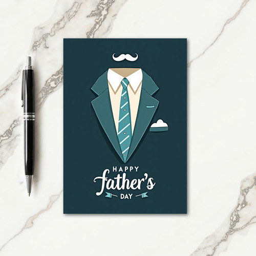 Dapper Gent Fathers Day Card