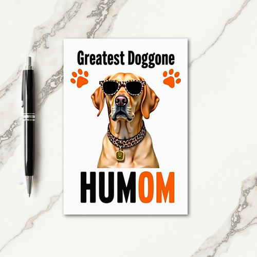 Dappled Pattern Humom Card