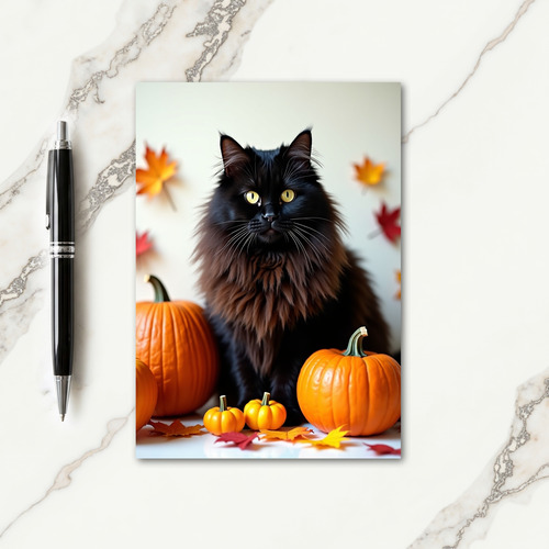 Dark Creatures Autumn Gaze Card