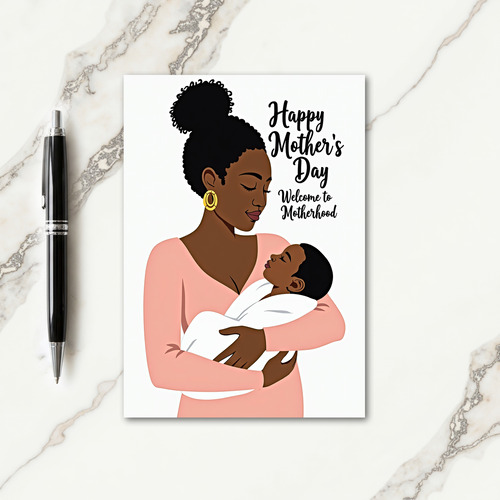 Dark Skin Mother Love Card
