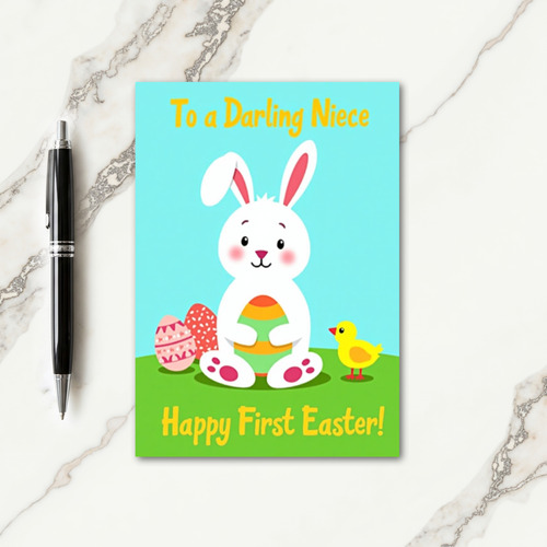 Darling Niece Easter Card