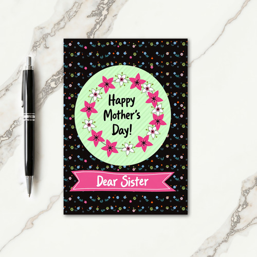 Darling Sister Mothers Day Card