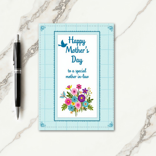 Dashed Frame Affection Card