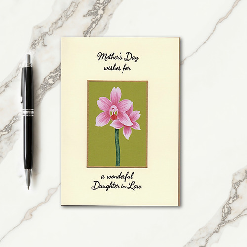 Daughter In Law Card