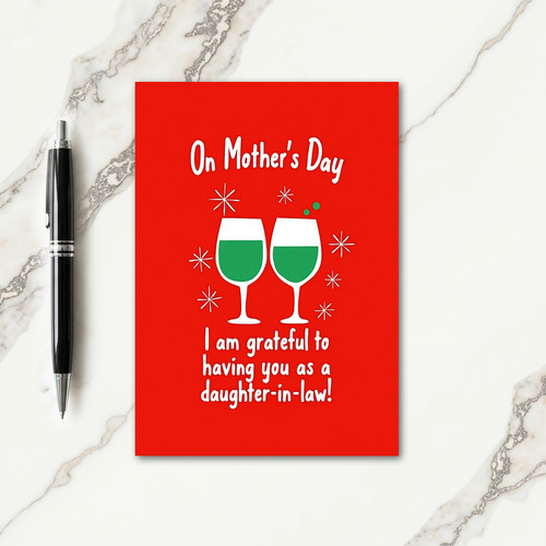 Daughter In Law Love Mothers Day Card