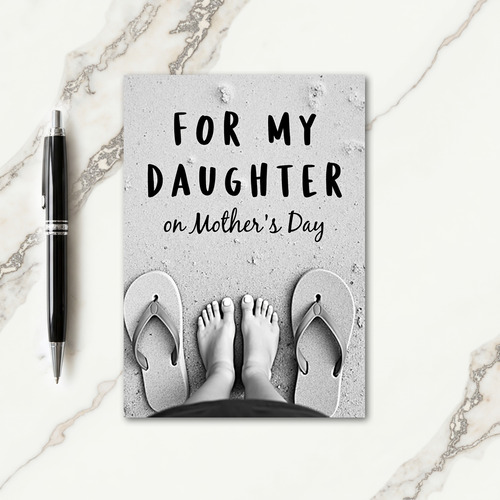 Daughter Mothers Day Best Wishes Card