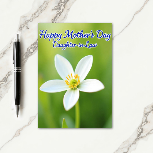 Daughterinlaw Bloom Greeting Card