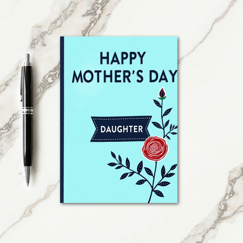 Daughters Botanical Day Card