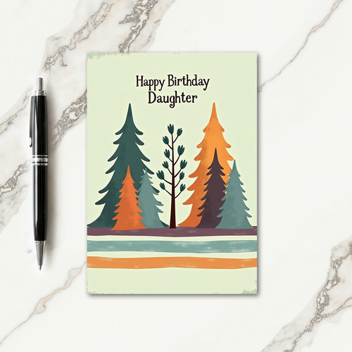 Daughters Forest Art Card
