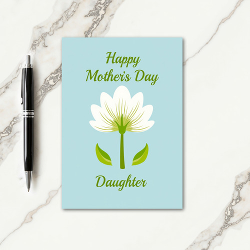 Daughters Mothers Day Card