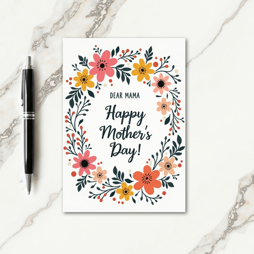 Dear Mama Mothers Day Card