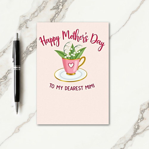Dearest Mimi Mothers Day Card