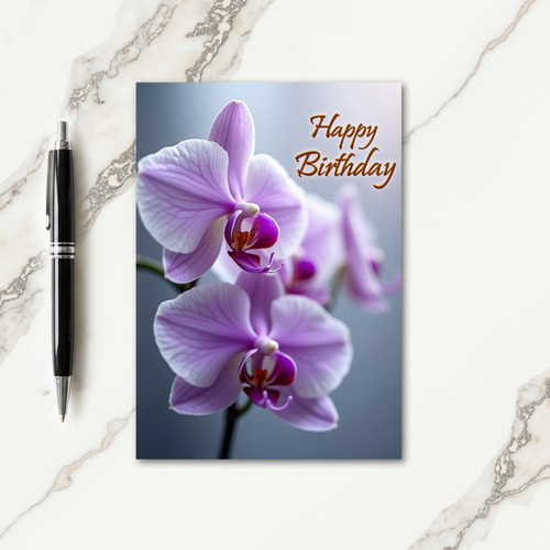 Delicate Blossom Birthday Card