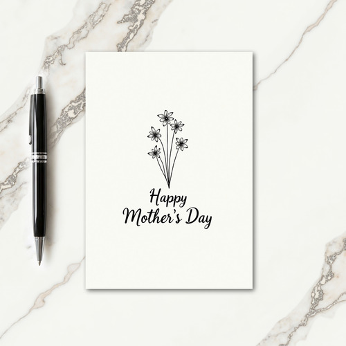 Delicate Mothers Day Card