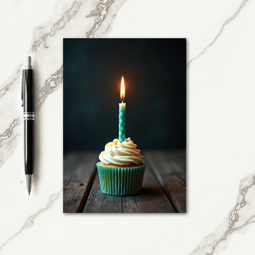 Delightful Candle Birthday Card