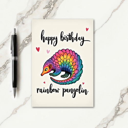 Delightful Creature Birthday Card