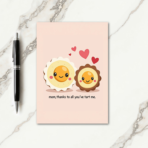 Dessert Family Mothers Card