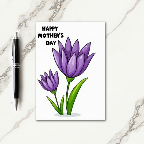 Devoted Mothers Day Bloom Card
