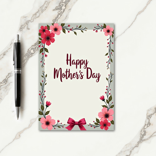 Devoted Mothers Day Greeting Card