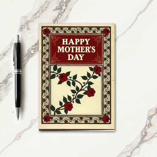 Devoted Serenity Mothers Day Card