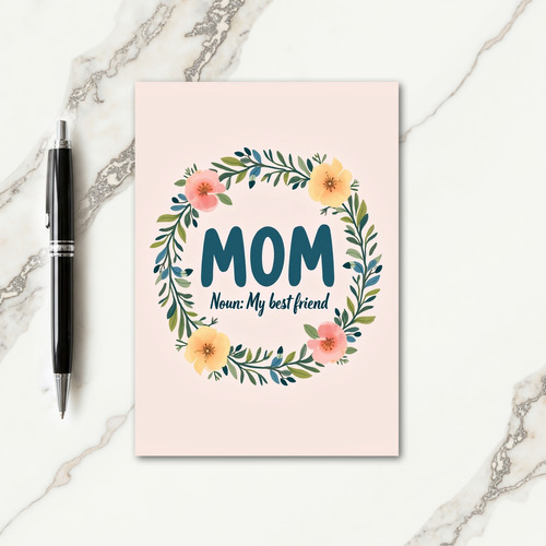 Devoted Tribute Floral Card