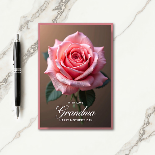 Dew Kissed Mothers Day Card