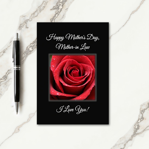 Dewy Blossom Mothers Day Card