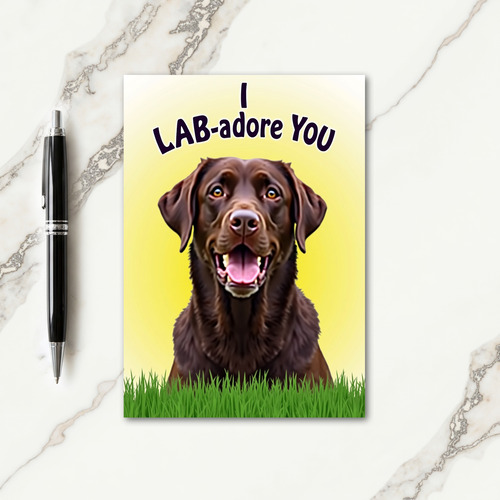 Dog Lovers Mother Day Art Card