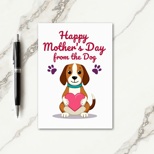 Dog Moms Loving Day Greeting Card