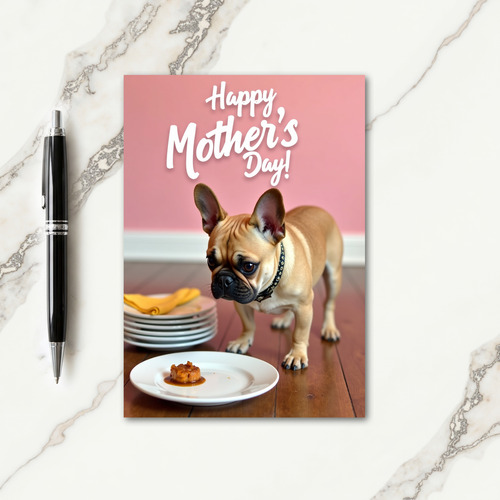 Dog Sweet Treat Mothers Day Card
