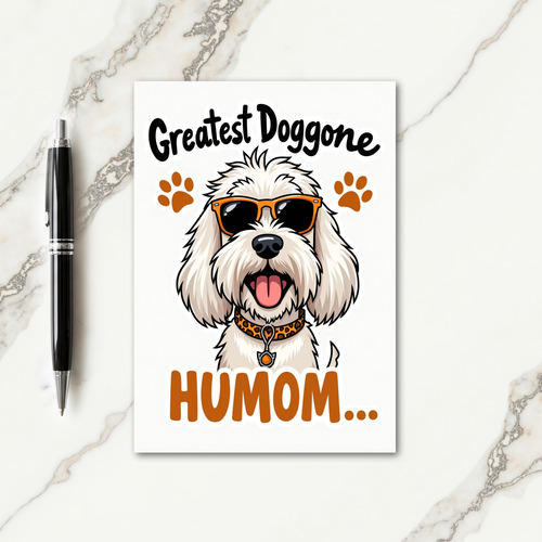 Doggone Greatest Mothers Day Card