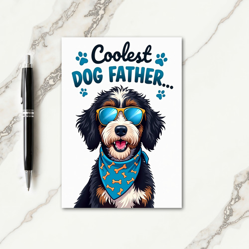 Doggy Dad Tribute Card