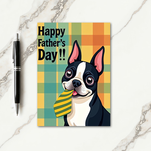 Dogs Best Fathers Day Card