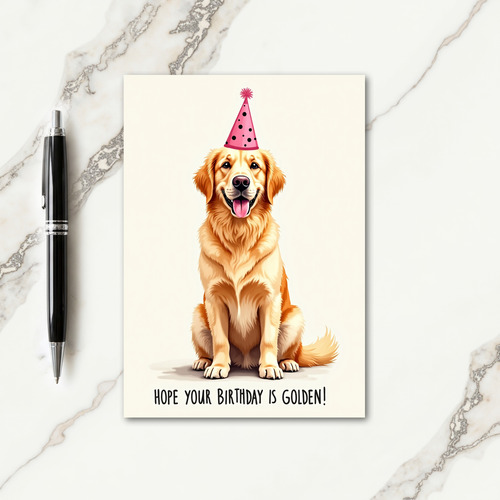 Dogs Joyful Birthday Card