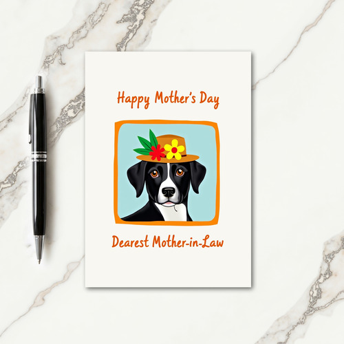 Dogs Mothers Day Portrait Card